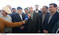 کارخانه آهک هیدراته با حضور وزیر علوم و استاندار بوشهر به بهره برداری رسید
