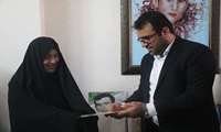 دیدار معاون استاندار بوشهر از خانواده‌های شهید در دشتی