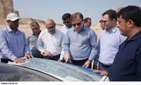 بازدید استاندار بوشهر از پروژه‌های عمرانی شهرستان تنگستان