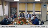 نشست سرپرست فرمانداری دیلم با مدیرکل امورمالیاتی استان بوشهر