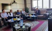  دیدار مدیرعامل منطقه ویژه انرژی پارس با فرماندار شهرستان جم و طرح مطالبات مردمی
