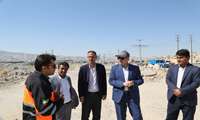 بازدید معاون هماهنگی امور عمرانی استانداری بوشهر از محورهای جم-فیروزآباد و جم-سیراف