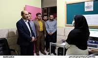بازدید شبانه فرماندار دشتی از پانسیون پزشکان و کلینیک مرکز بهداشتی درمانی شهید فاریابی شهر شنبه  