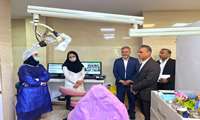 بازدید فرماندار کنگان از کلینیک بوعلی سینا